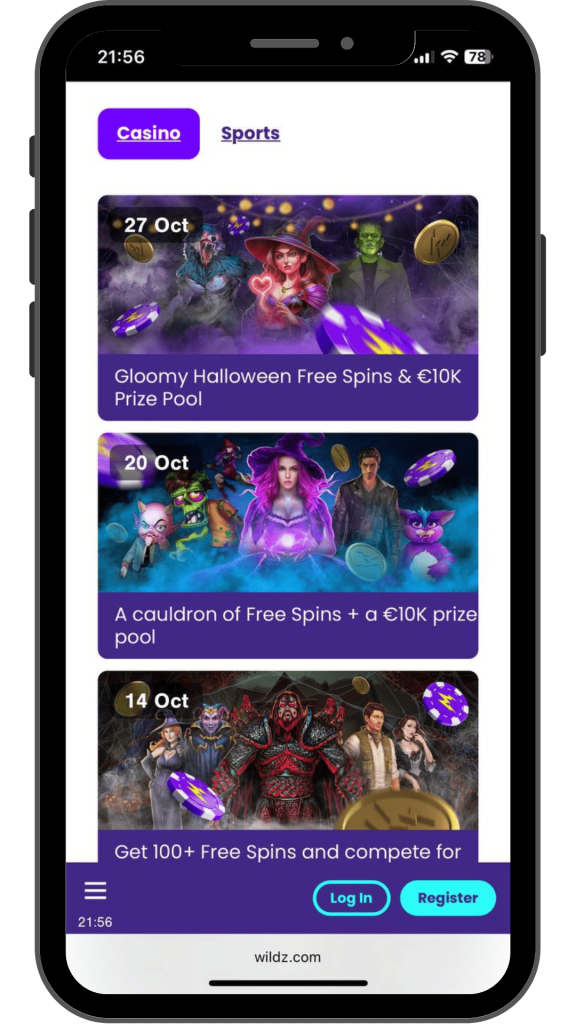 Wildz Casino 2026 Bonuses   200 FREE Spins 